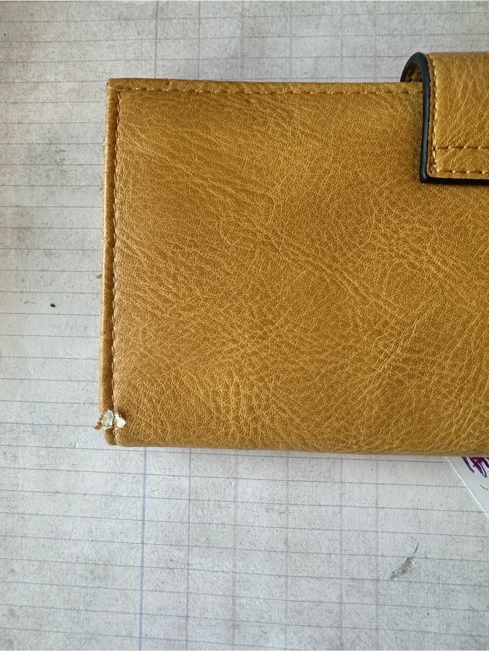 Francesca's Collections Perforated Wallet Clutch - Sunshine